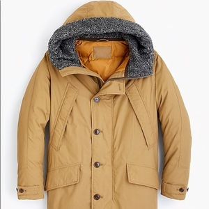 J Crew Wallace & Barnes Khaki Cordura Parka M